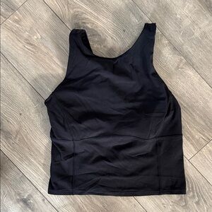 lululemon athletica Black Crop Top